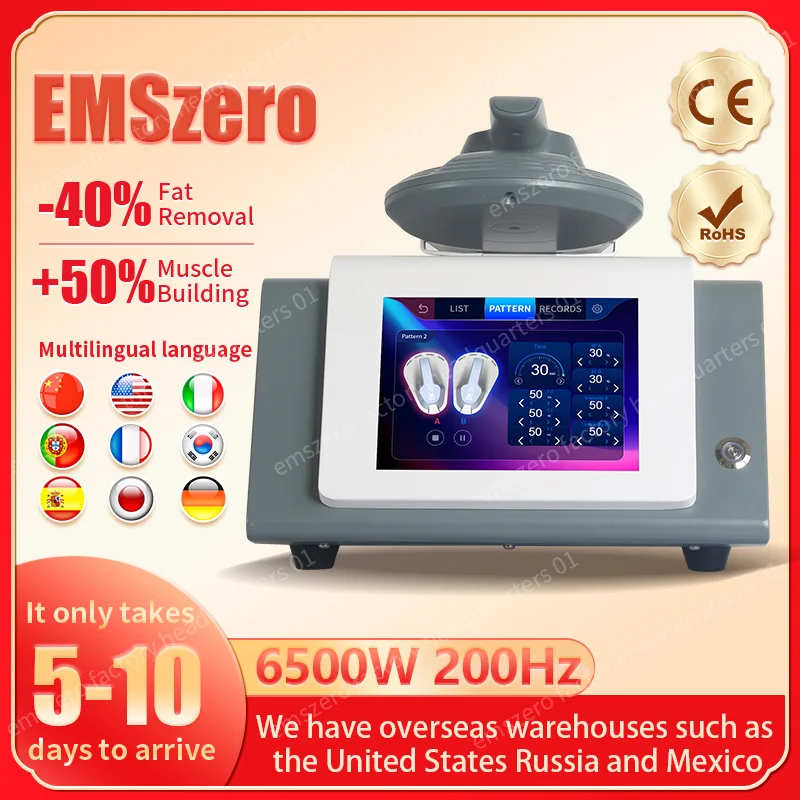 EMSzero RF Sculpt Machine Hi-emt EMS Технология похудения жира и тела Стимуляция мышц
