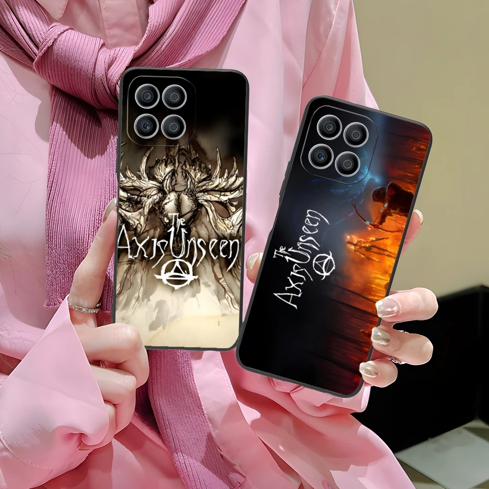 Чехол для мобильного телефона Fashion Axis Unseen Huawei Honor 90 80 70 60 50 30 20 10 9 8 7 Pro S SE Lite 5G черный