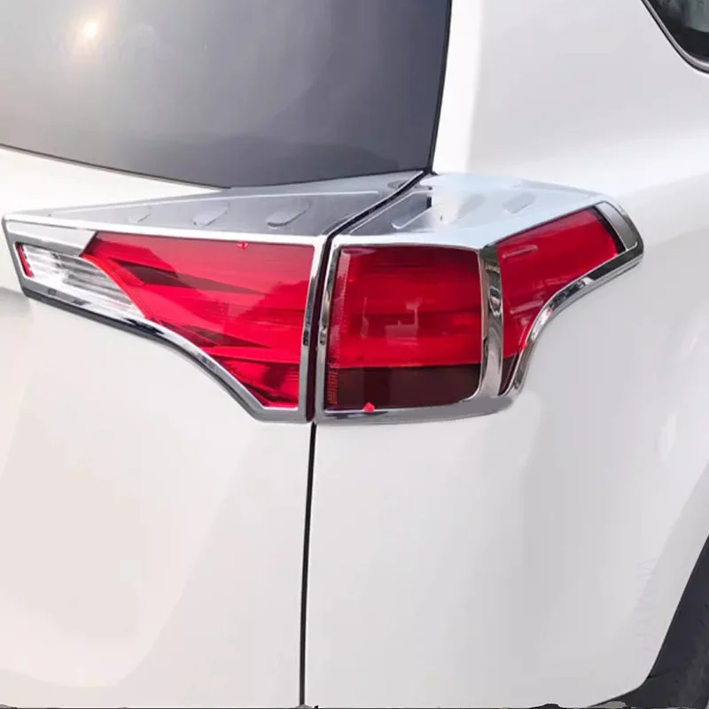 Автомобильные аксессуары подходит для Toyota RAV4 RAV 4 2016 2017 2018 ABS хромированный задний