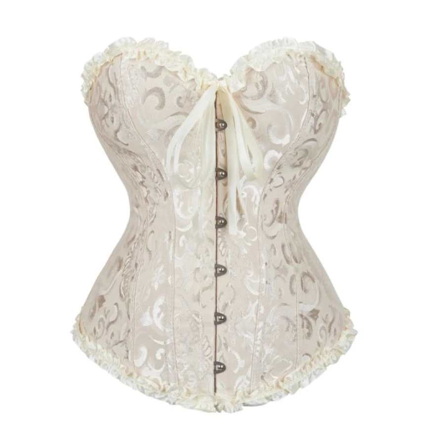 Женский корсет топ эротический цветочный сексуальный кружевной Бюстье нижнее