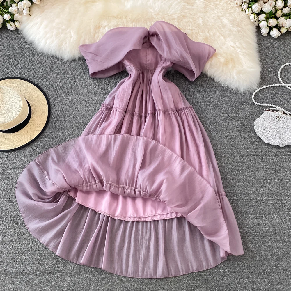 

Модное и Элегантное летнее облегающее платье с высокой талией