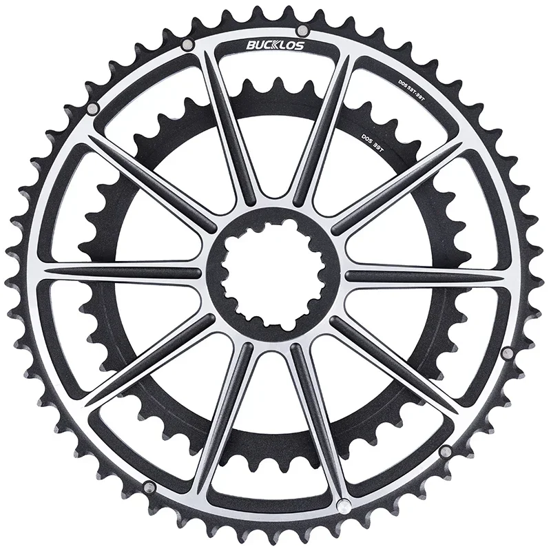 Звездочка BUCKLOS 50-34T 52-36T 53-39T 7075 алюминиевая звездочка для велосипеда 8/9/10/11