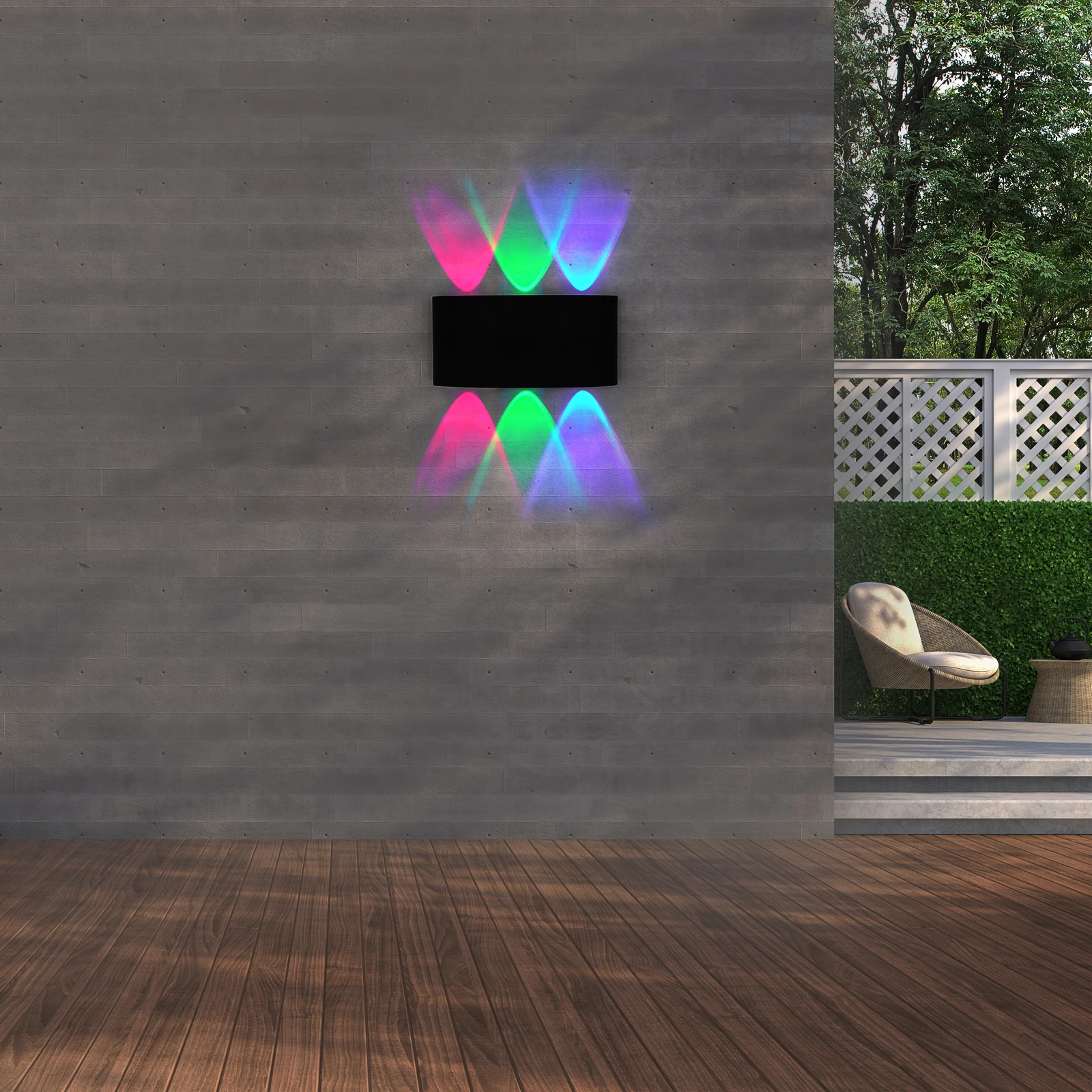 KICAAO цветной настенный светильник