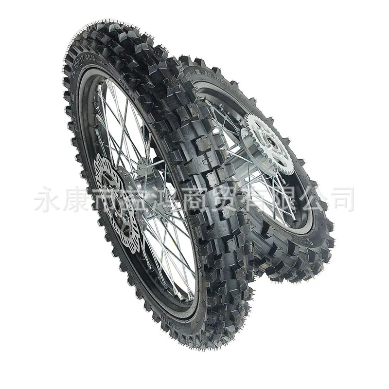 

Apollo off-Road Vehicle Tire Front 70/100-17 rear 90/100-14 Inch Wheel Assembly Disc Brake for Dirt Pit Bike 125/140/150/160cc