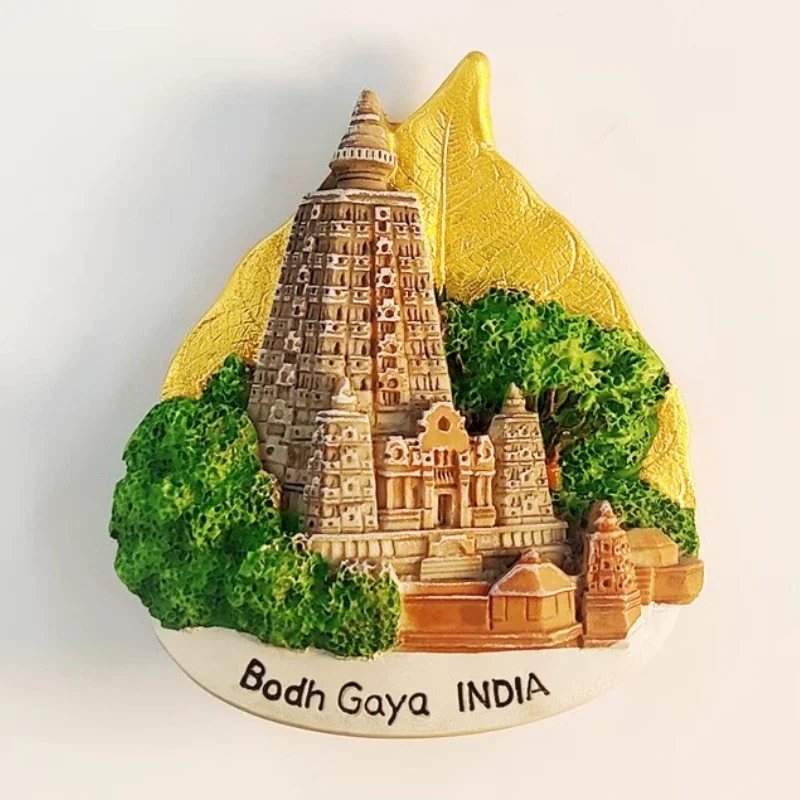 Индийские сувениры Jaipur Rajasthan Магниты на холодильник Chennai Kushinagar Bodh Gaya Jama вместо