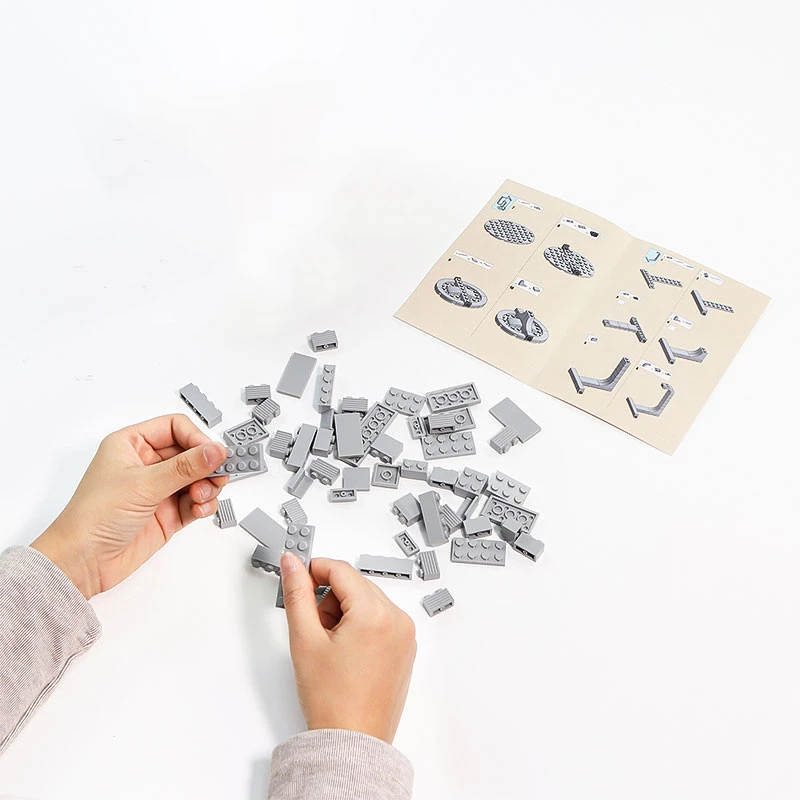 BZB MOC подвеска Tensegrity 39994 скульптура литая модель наука физическое образование