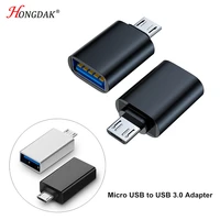 micro usb otg adapter aluminum alloy micro usb male to usb 3 0 female converter for android mobile phone accessories