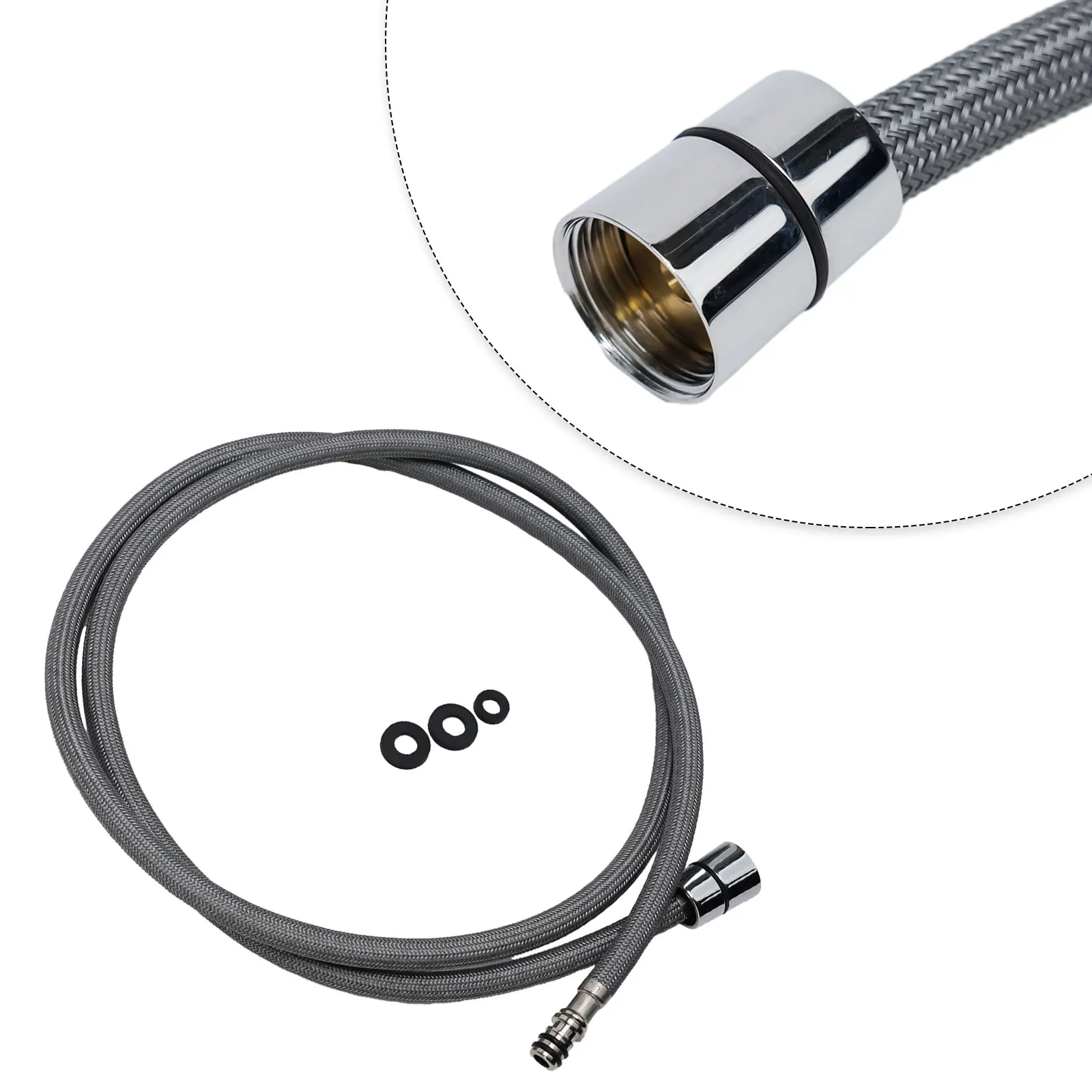 Обновите свой шланг для кухонного смесителя с нашим прочным металлическим и