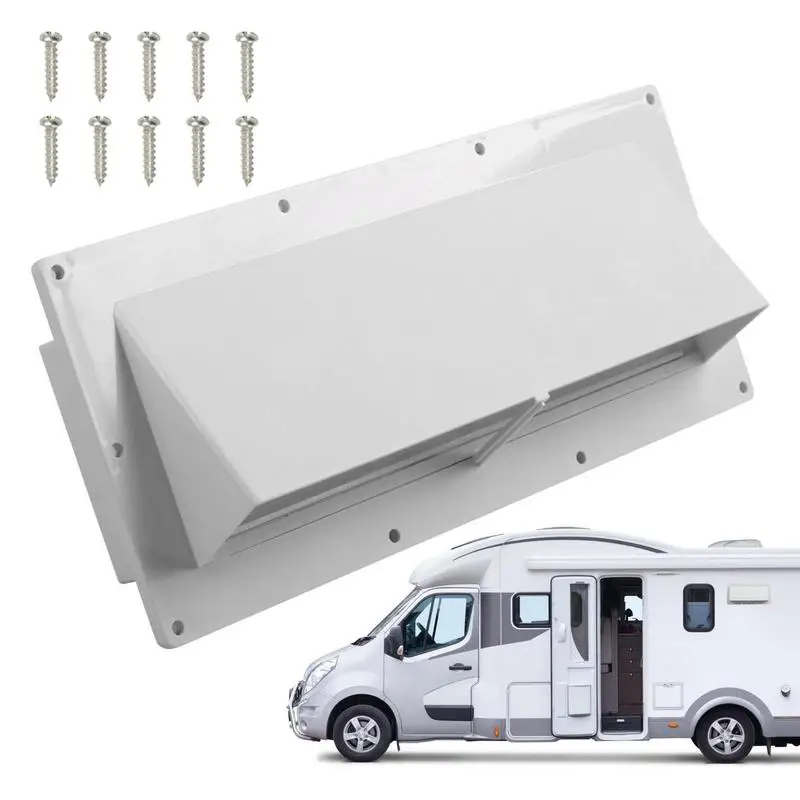 

RV Caravan Exhaust Fan Cover Side Wall Vent Ventilation Range Hood RV Exhaust Hoods Cover For RV Trailer Camper RV Accessories