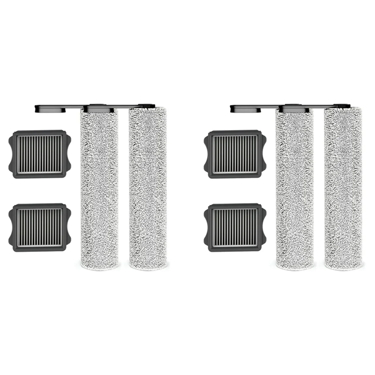 

4X Replacement Main Roller Brush HEPA Filter for Floor ONE S5 Cordless Vacuum Cleaner Accessories