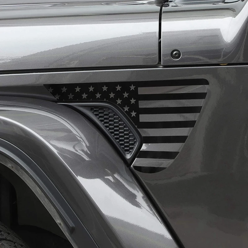 Наклейка на боковое крыло наклейка крышку накладка для Jeep Wrangler JL JLU 2018-2022 Gladiator JT