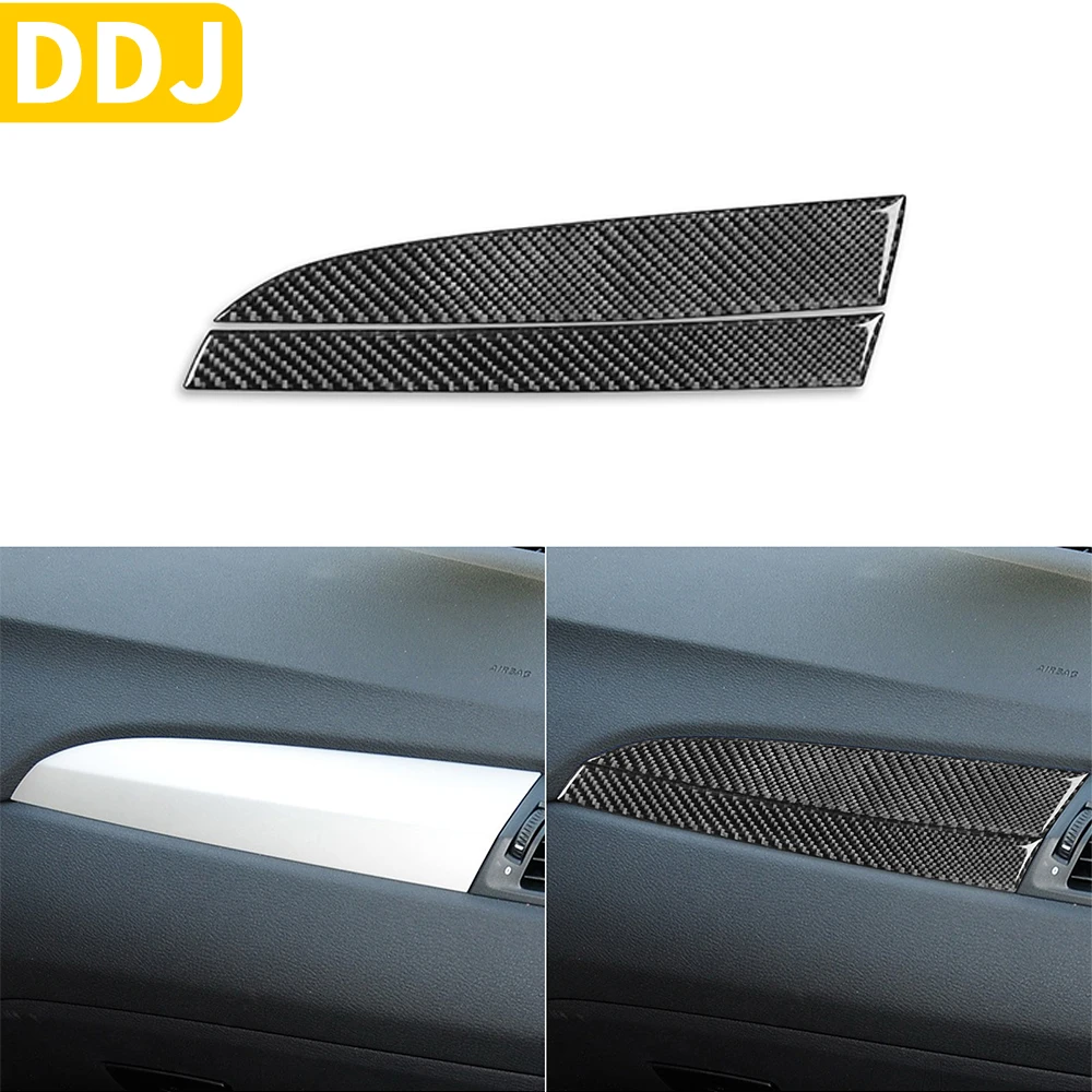 

Carbon Fiber Interior Auto Passenger Dashboard Trim Sticker For BMW X3 F25 2011-2017 X4 F26 2014-2017 Decoration Accessories