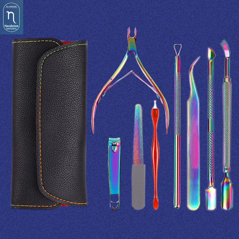 

4-8 Pcs Professional Nail cutter Pedicure Scissors Set Stainless Steel Eagle Hook Portable Manicure Nail Clipper Tool Set