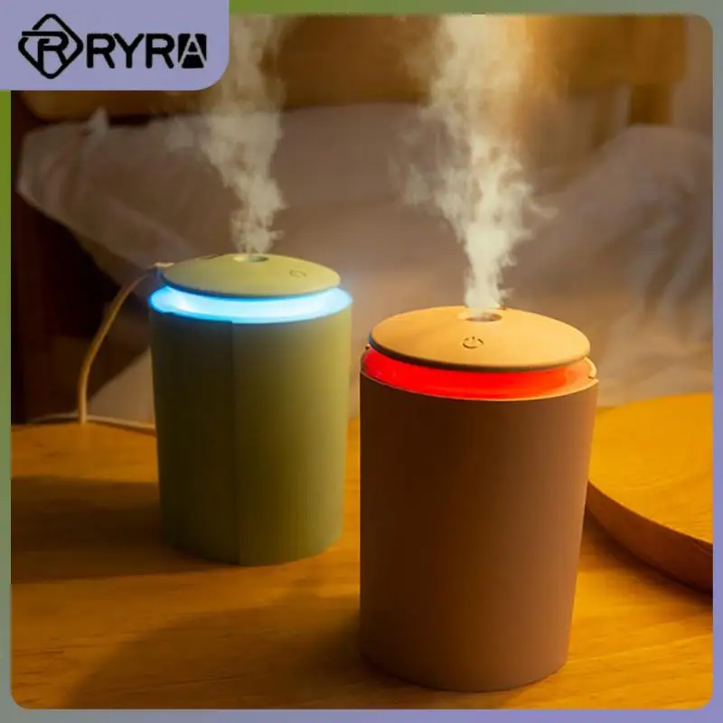 

260ml Humidifier Large Mouth Night Light Humidifier Convenient To Add Water Usb Aromatherapy Humidifiers Diffusers Air Purifier