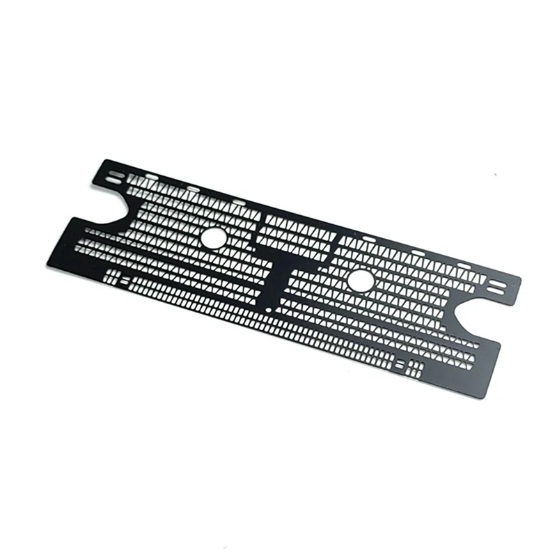 

Stainless Steel Simulation Water Tank Sheet Grille Grid Water Tank Decoration for Traxxas Trx4 92076-4 New Bronco Parts