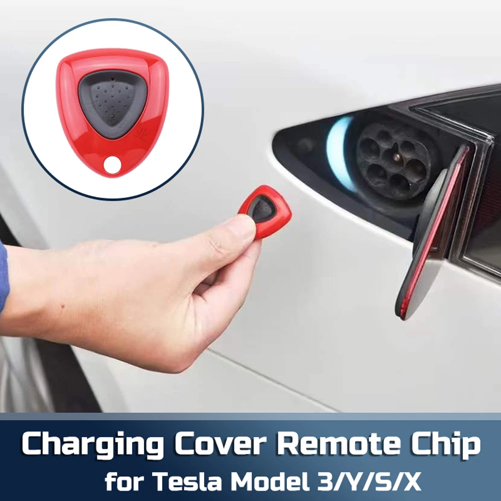 

For Tesla Charging Door Remote Control For Model 3 Y S X All Models Can Be Used Directly No Programming and Matching Required