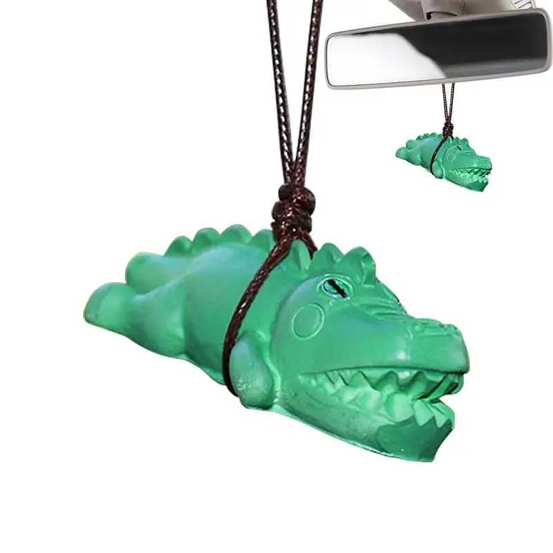 

Подвесное украшение для автомобиля «крокодил», портативный мультяшный Декор «крокодил», украшение для салона автомобиля, подарок для парня