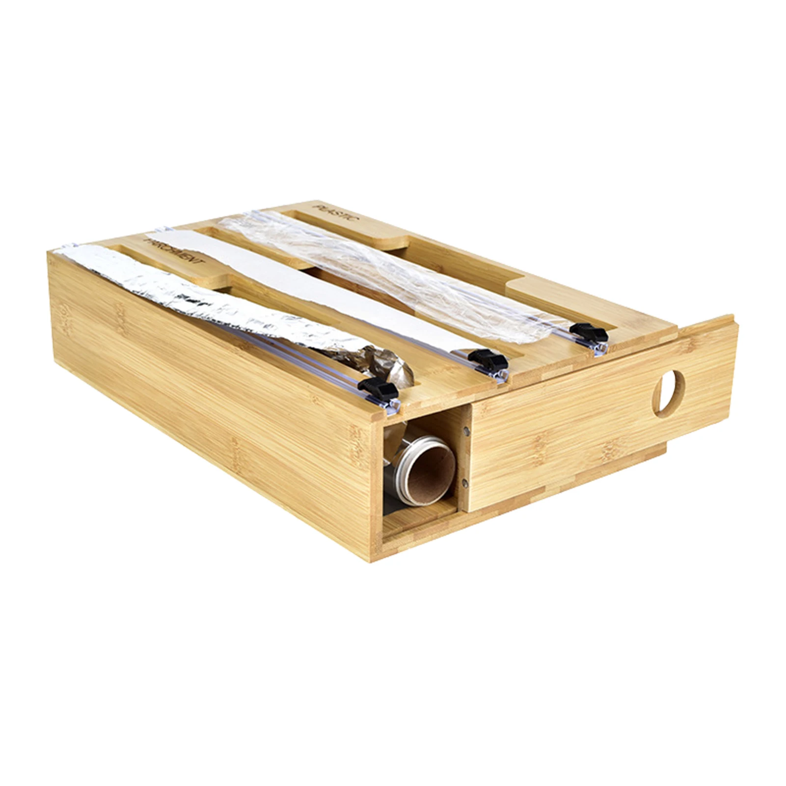 

3 в 1, бамбуковый дозатор для упаковки пергаментов