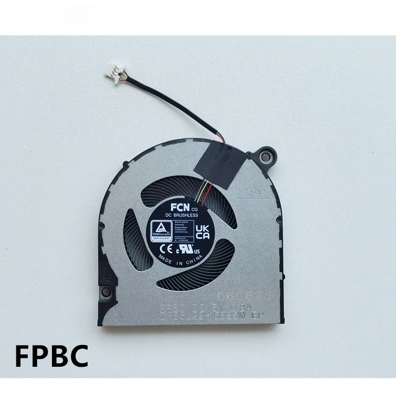 Новый оригинальный охлаждающий вентилятор для ноутбука ACER Aspire A715-51G 76G N22Q3 5V FPBC 0.8A