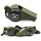 Многофункциональный 3 в 1 внешний портативный мини-Компас навигационный карабин для кемпинга туризма инструменты для выживания