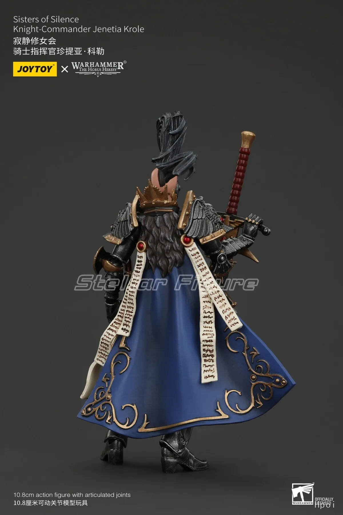 Фото 【SF】JOYTOYS Warhammer 40K 1/18 Фигурка Sisters of Silence Knight-Commander Jenetia Krole Prime Модель игрушки в подарок №3
