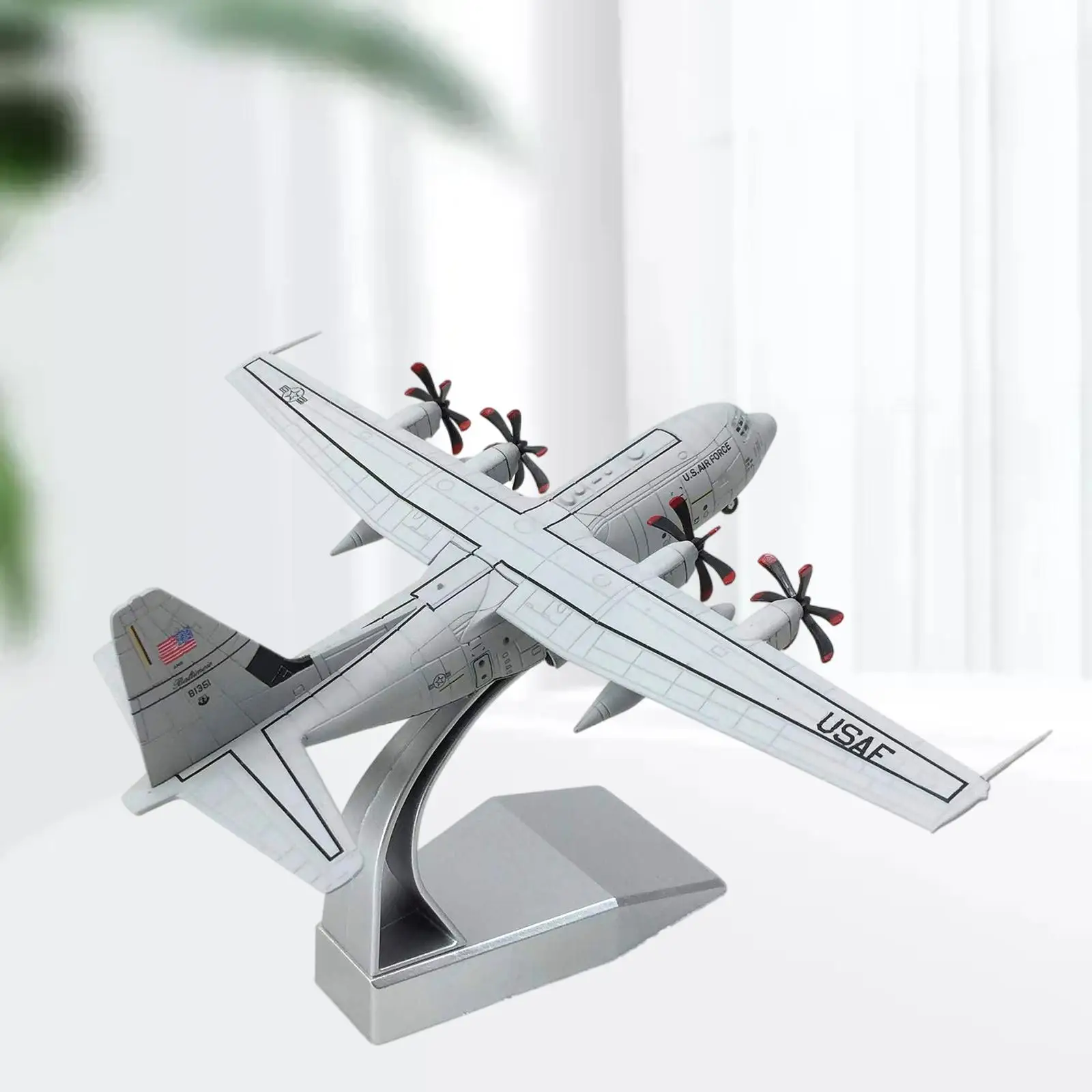 

C-130J Transport Model 1/200 Diecast Simulated Alloy for Desktop