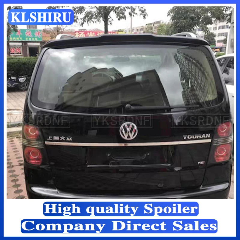 

Спойлер для Volkswagen Touran 2008-2015 Неокрашенный задний спойлер из АБС-пластика крышка багажника Стайлинг автомобиля