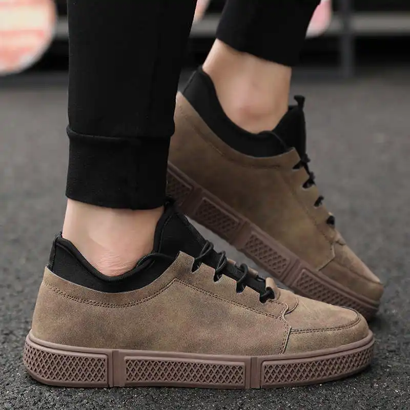 

Men's Sports Shoes Large Size Lace Up Man Sport Shoes Low Top Flats Sneakers for Men Non-slip Sneakers for Running Footwear 170D