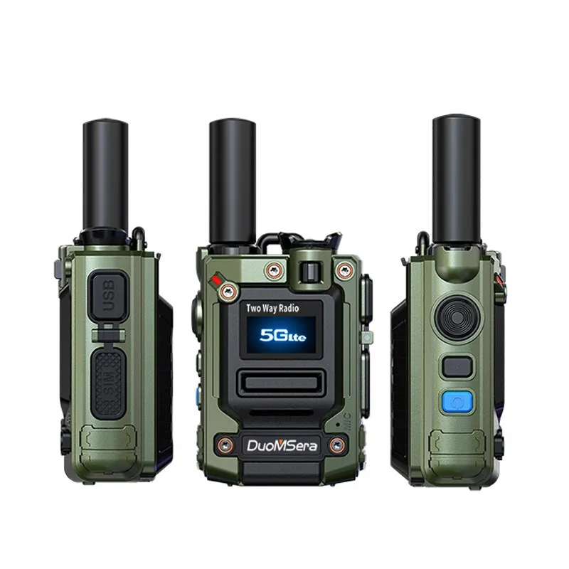 Public network 4G/3G/2G WCDMA walkie-talkie, integrated dual-frequency two-way radio unlimited distance of 5000 kilometers.