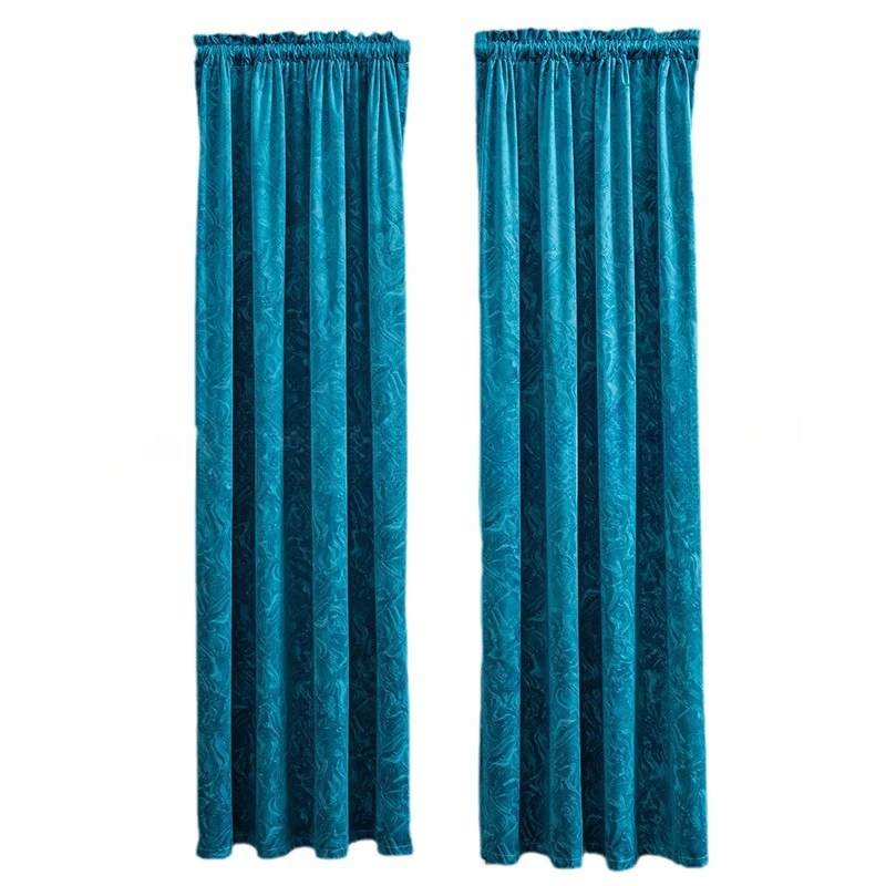 Корейские мягкие бархатные шторы для гостиной спальни столовой рельефные