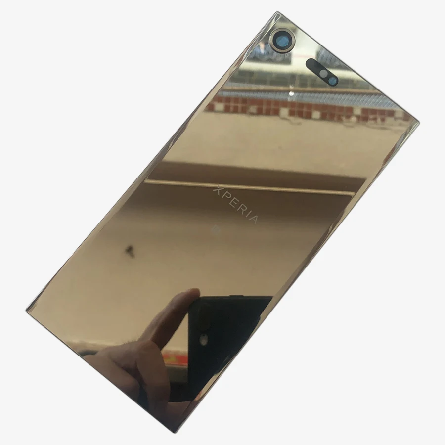 Стекло для Sony Xperia XZ Premium задняя крышка батарейного отсека Корпус Запасные части XZP