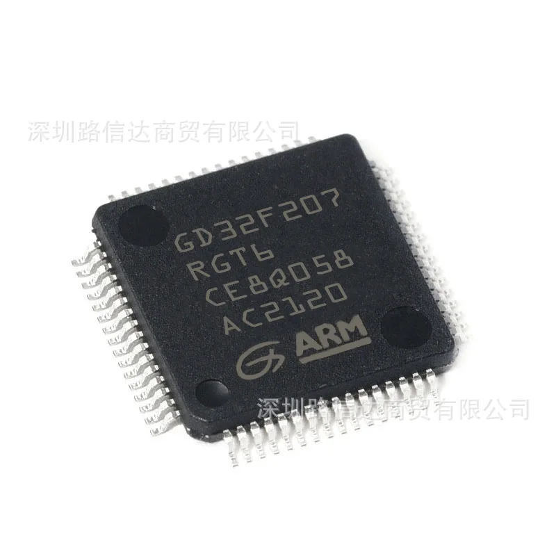 

100% New Original GD32F207RGT6 Single Chip MCU ARM32-bit Microcontroller IC Chip LQFP-64 New Original