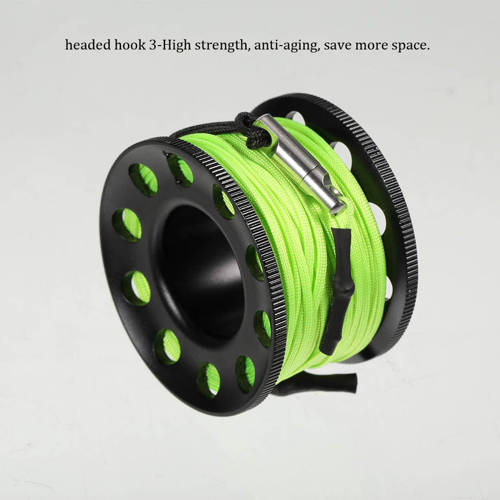 

Катушка, безопасная веревка, легкая пещера, катушка, аксессуары для плавания