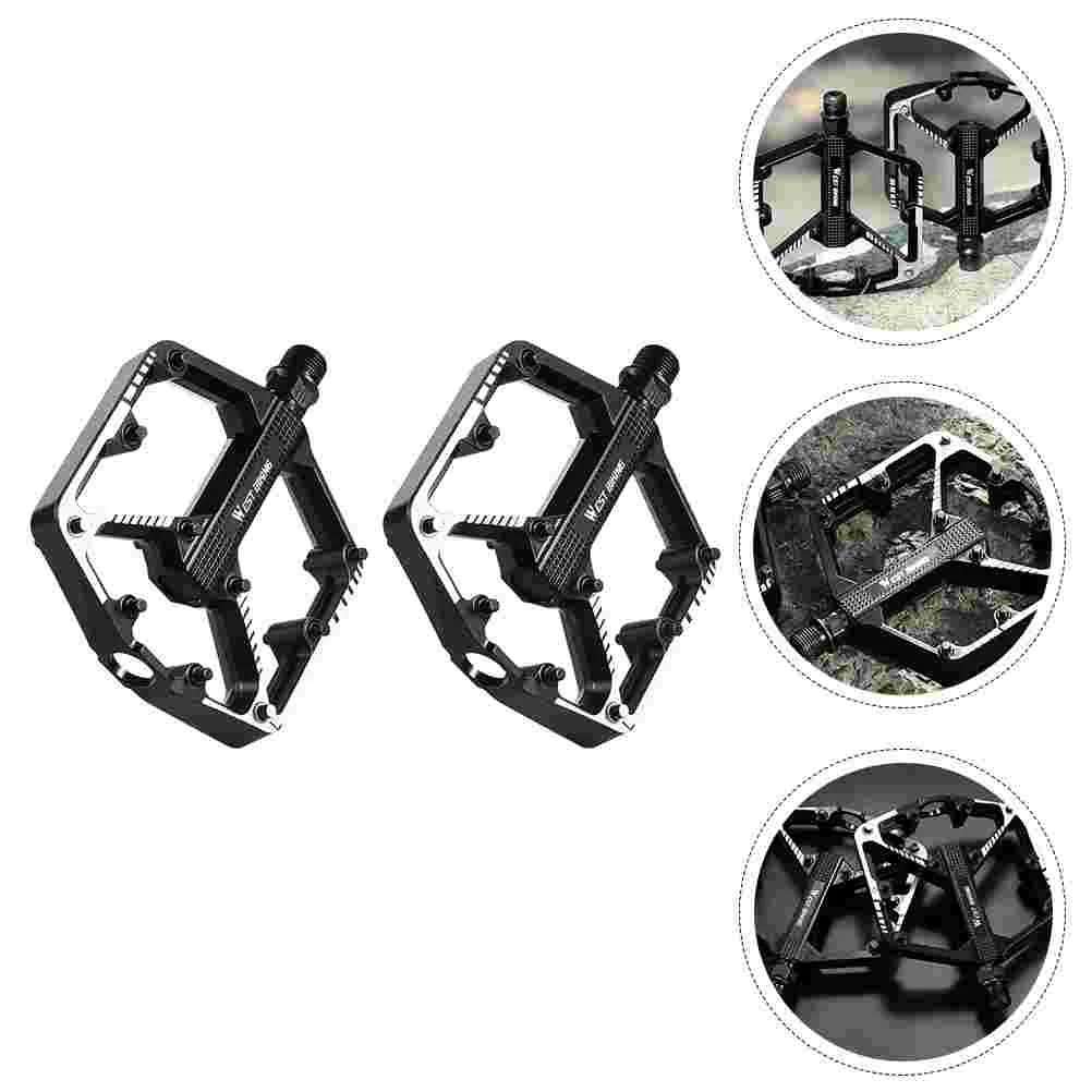 

Bike Pedals Pedal Cycling Treadles Non Bearing Alloy Road Folding Mtb Foot Replacement Accessories Mountain Supplies Treadle