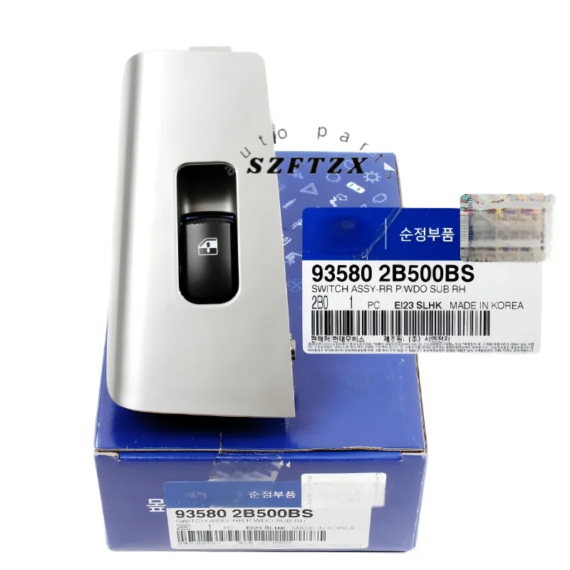Подлинный новый 935802 B500BS Главный выключатель стеклоподъемника задний правый