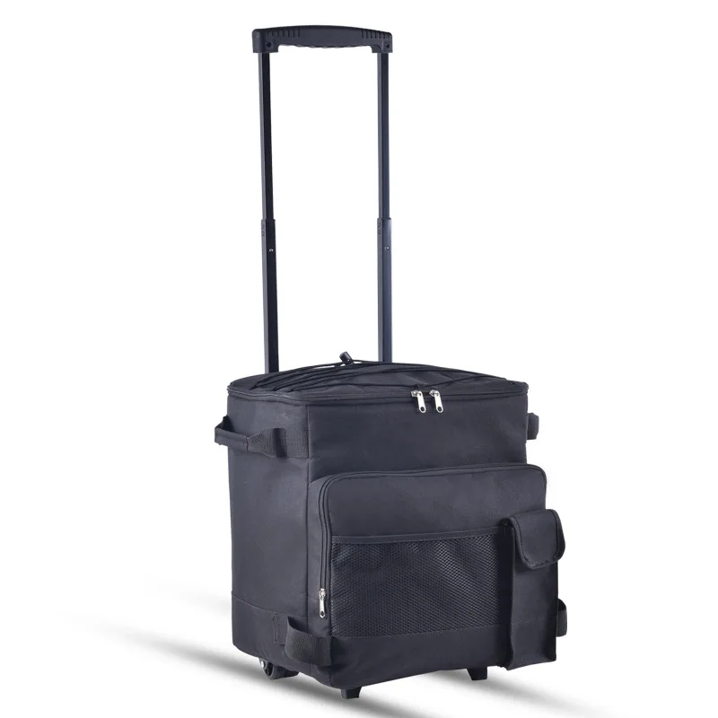 Trolley Wheels Bags Large Capacity Foldable Rolling Leakproof Storange Box For Picnic Camping