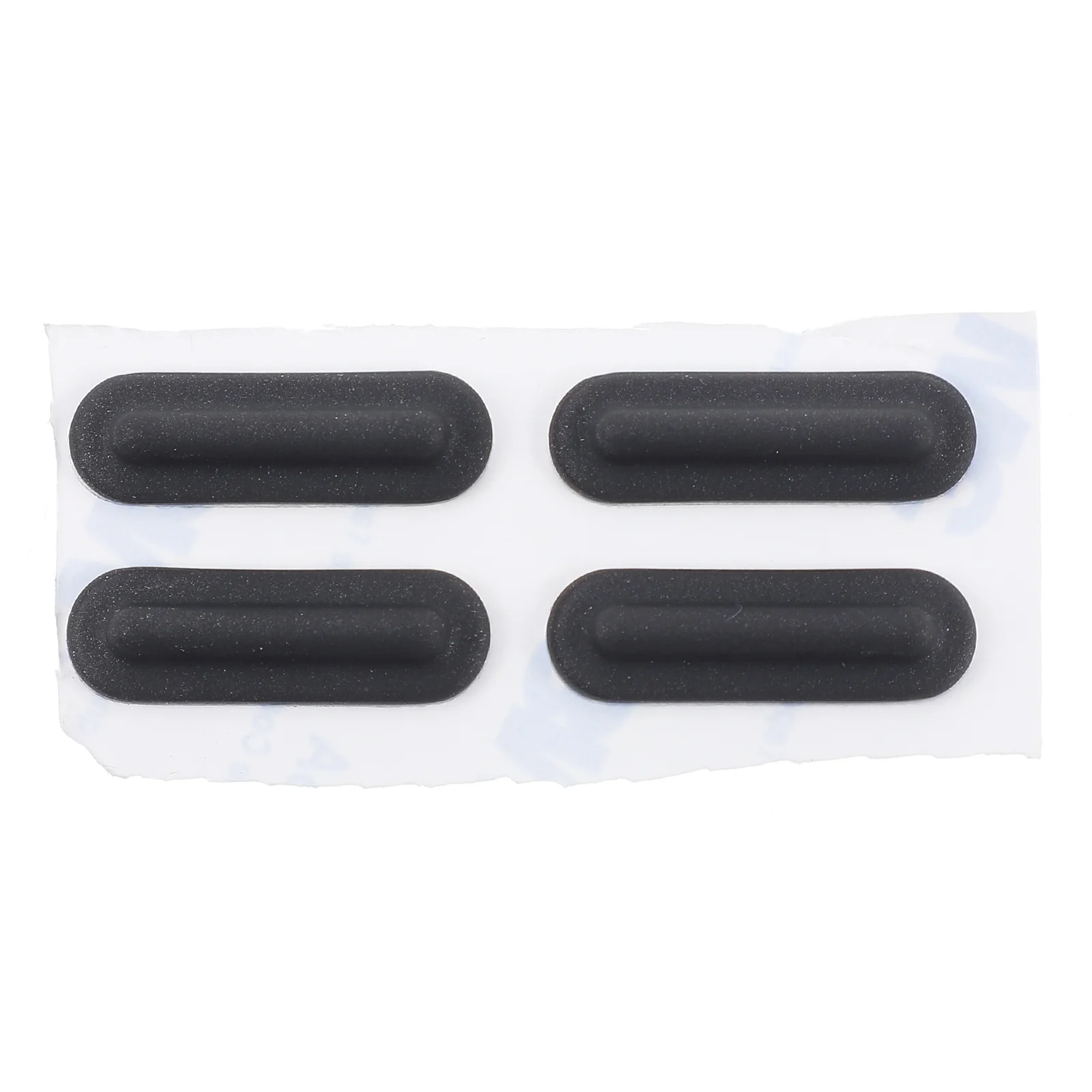

4 Pcs Desktop Keyboard Bottom Shell Rubber Cushion Laptop Feet Pad Pads 2.5X0.5X0.5CM Black