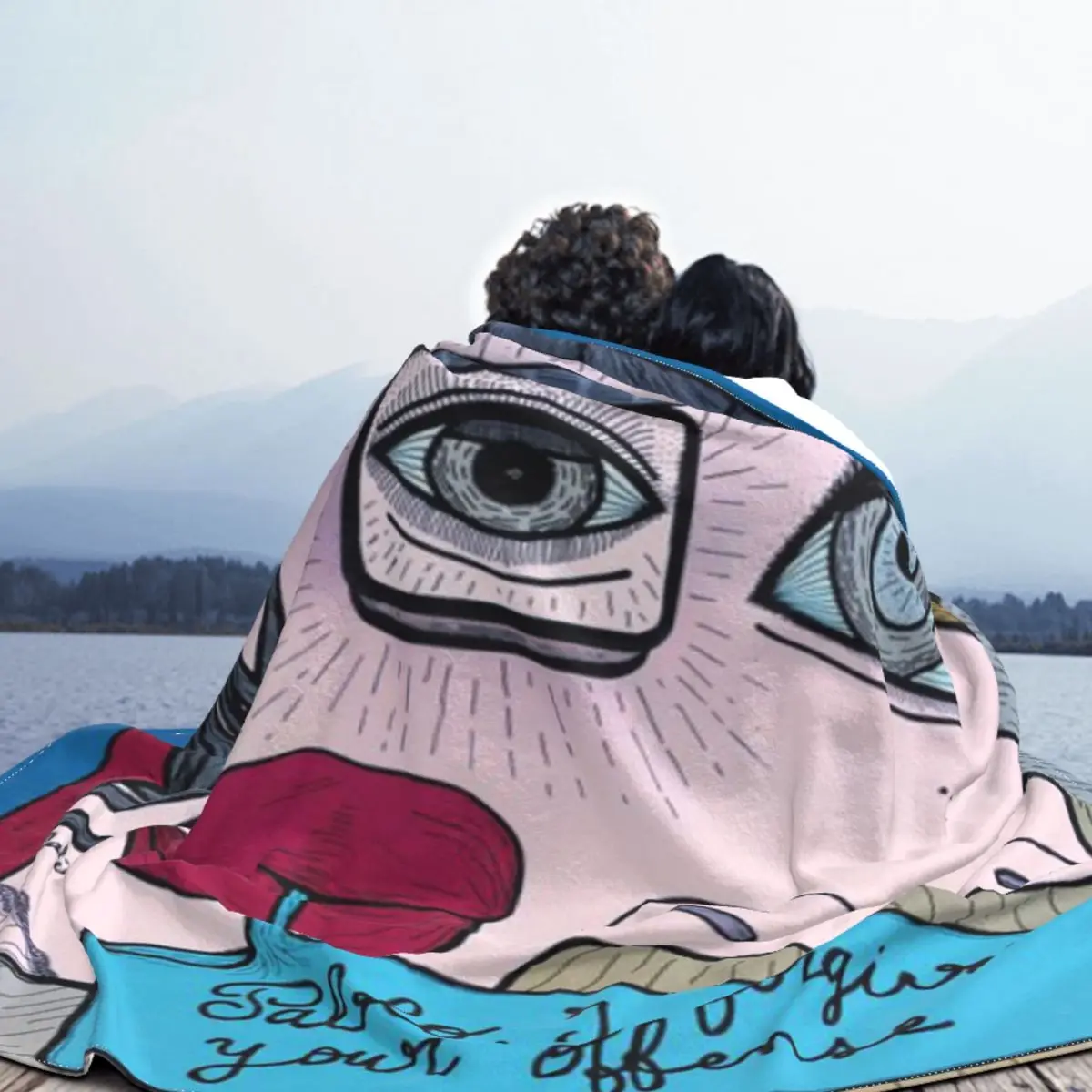 Pablo I Forgive Your Offens — ультрамягкое одеяло из микрофлиса