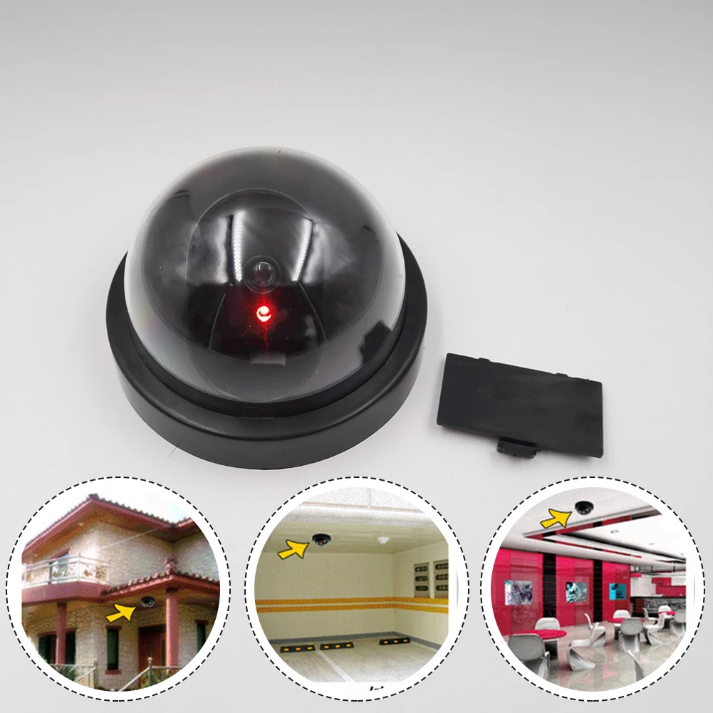 

Wireless Fake Dummy Camera CCTV Home Security Cameras System Surveillance With Flashing RED LED Light Anti-thief