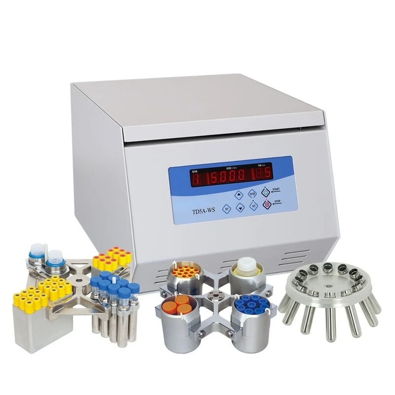 

TD5A-WS Universal Benchtop Low Speed Centrifuge Machine Blood Bank Centrifuga Used In Hospital Lab