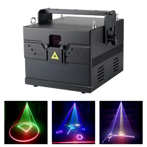 Проектор Galvo с эффектом сканирования лазерной анимации, 15-20 Вт