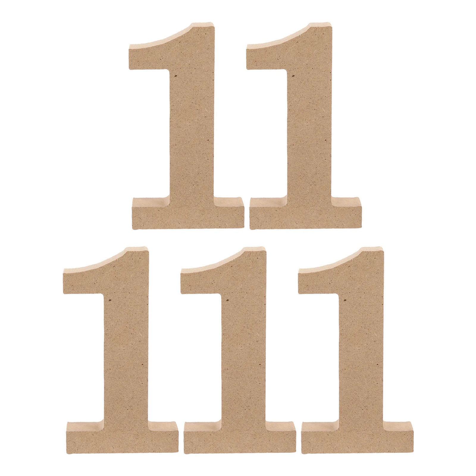 

Number Wooden Wood Sign Signs Numbers Unfinished Table Paper Mache Wedding Blank Rustic Freestanding Board Decor Letters Door