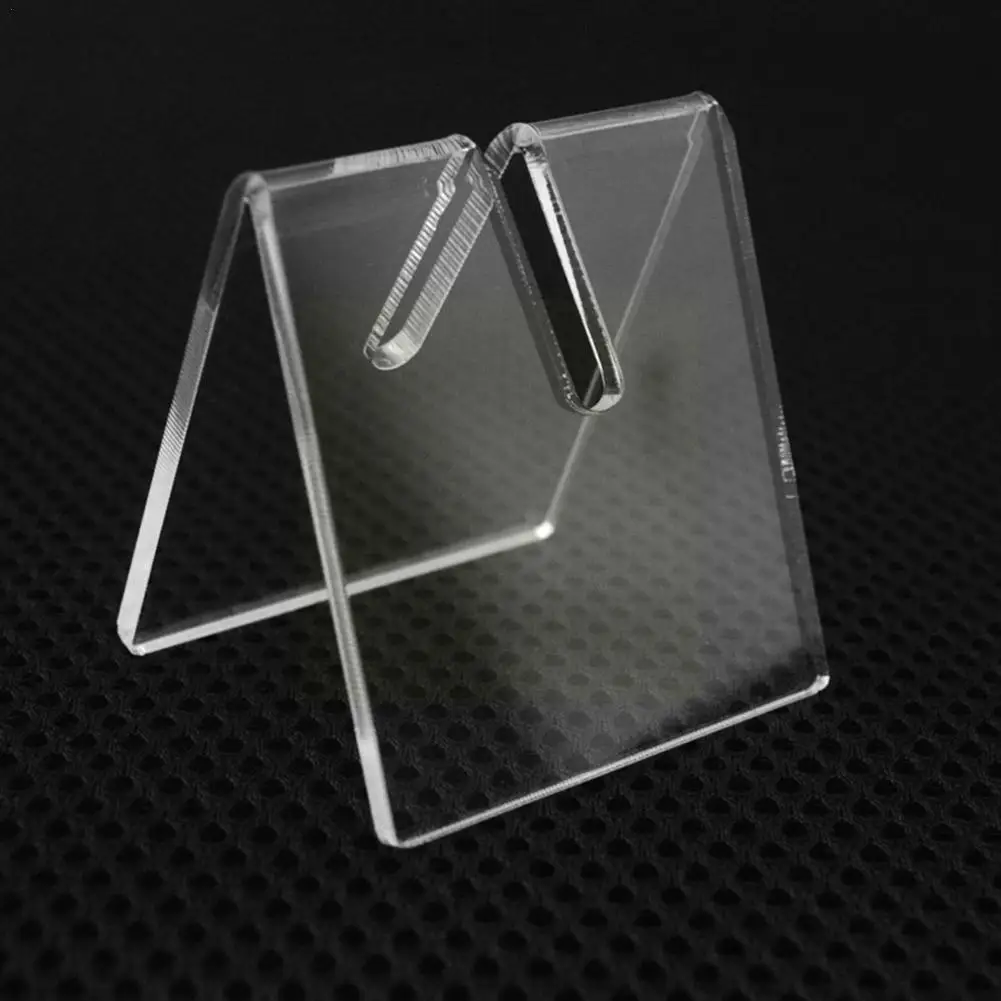 

Acrylic Folding Knife Display Stand Small Knife Stand Column Transparent Outdoor Tools Knife Stand Display Display Stand T7m5