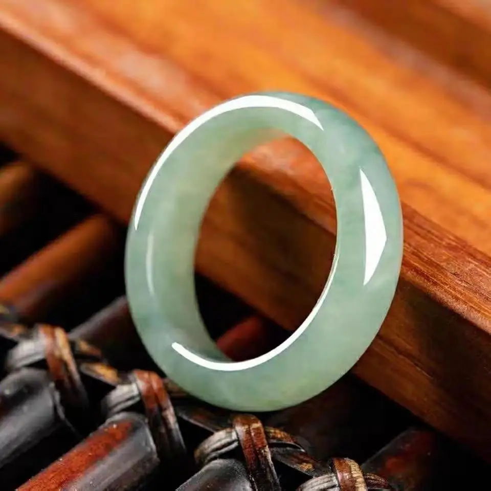 

Classic natural jade ring, simple jade ring, women party wedding jewelry gift rings for women