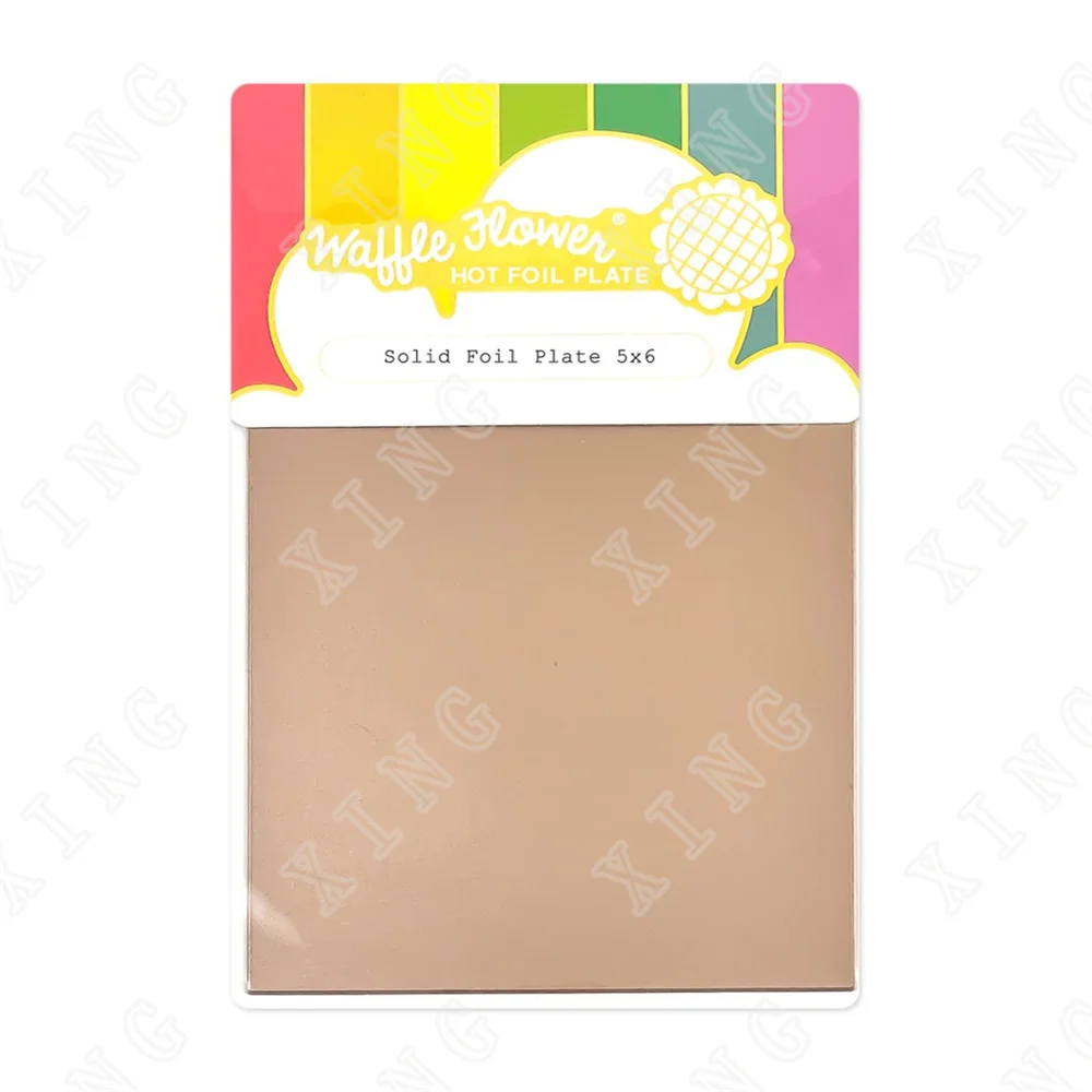

New Arrival Square Solid Hot Foil Plate Scrapbook Diary Decoration Stencil Embossing Template Diy Greeting Card Handmade
