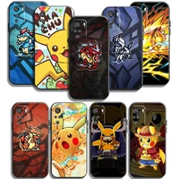 pokemon takara tomy phone cases for xiaomi mi 11 mi 11 lite poco x3 gt x3 pro m3 poco m3 pro x3 nfc x3 cases carcasa back cover