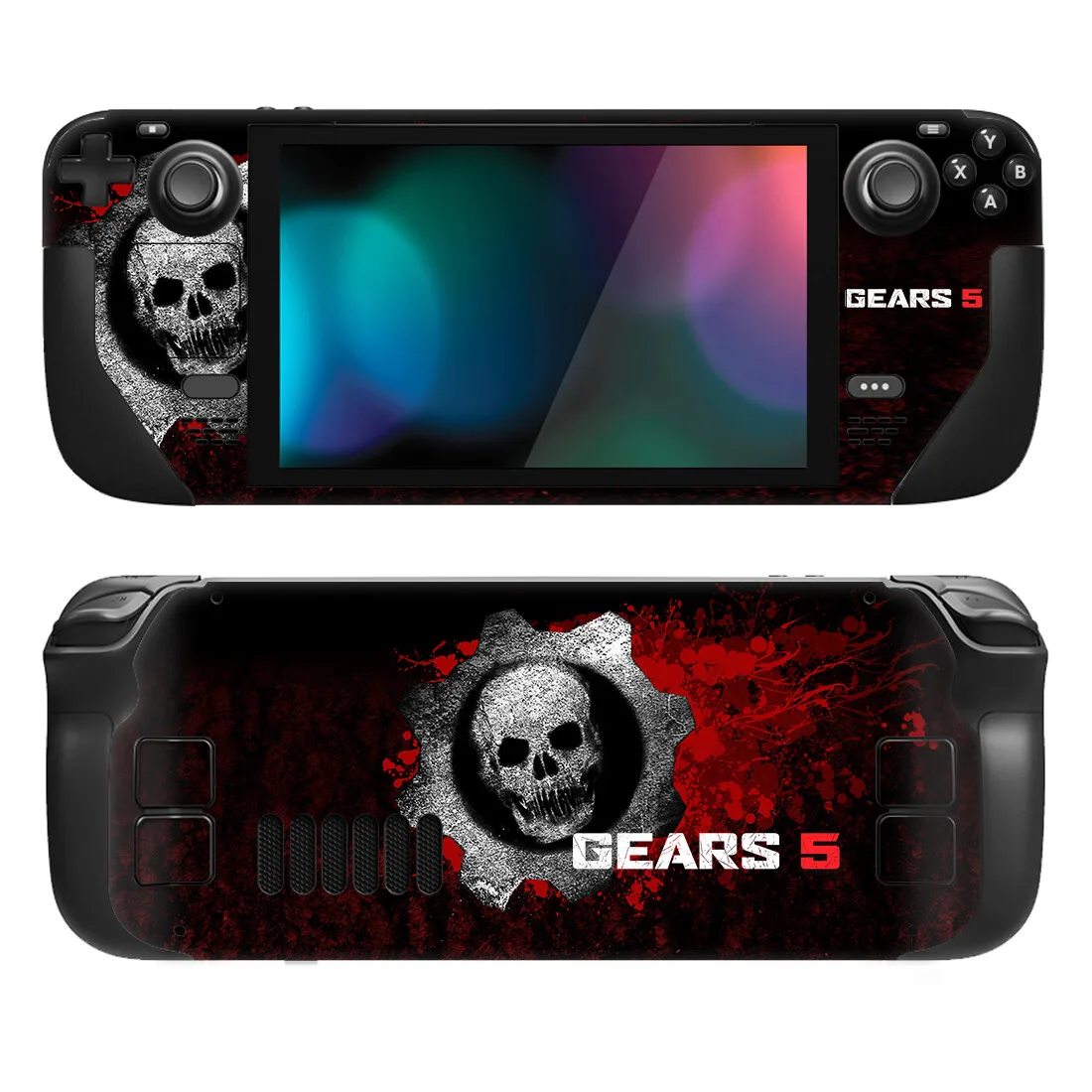 

Gears of War Skin Sticker Decal Cover for Steam Deck Full Set Protective Skin Vinyl
