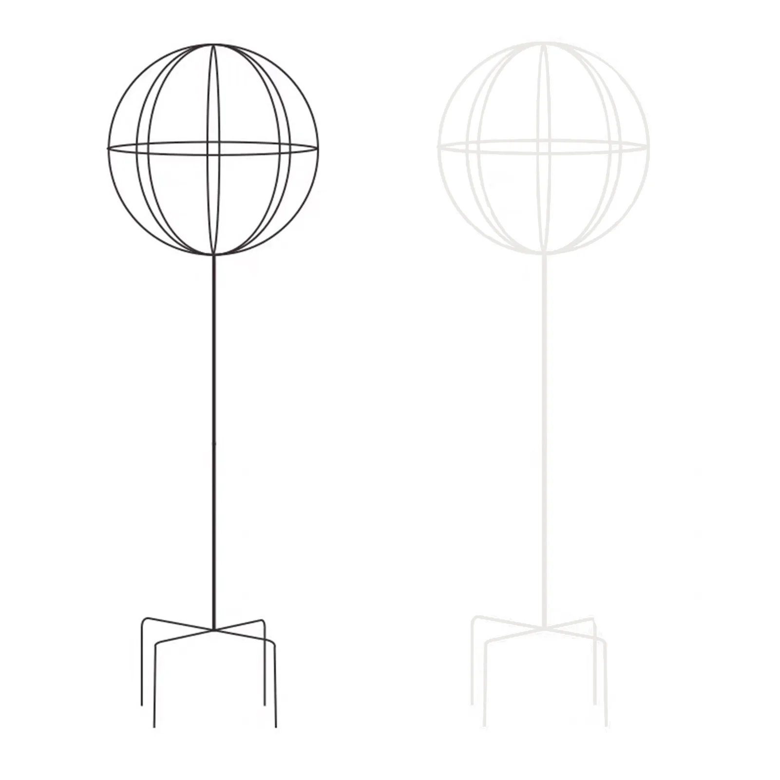 

Garden Plant Support Cages Plant Supports For Garden Tall 95cm Plant Climbing Frame For Pots Indoor Outdoor Plant Support Stakes