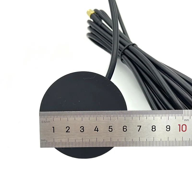 Фрезерная антенна 3G 4G 5G 35dBi 600-6000 МГц SMA Male 2 Wifi GSM GPRS магнитное крепление для