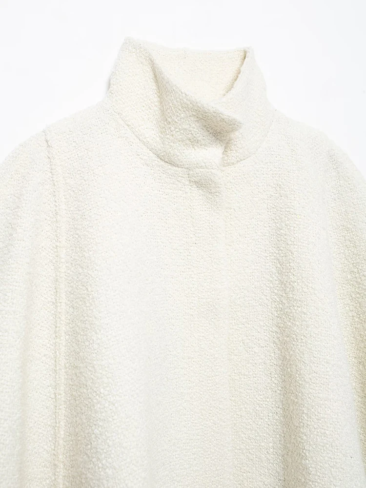 Осень/зима 2023 женская модная повседневная короткая куртка-накидка в европейском